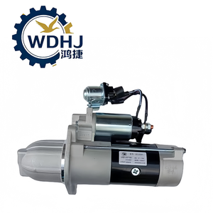 สตาร์ทเครื่องยนต์ดั้งเดิม Dongfeng เครื่องยนต์สตาร์ท 4BT 24V 6Kw 4932320 สำหรับรถบรรทุก Dongfeng