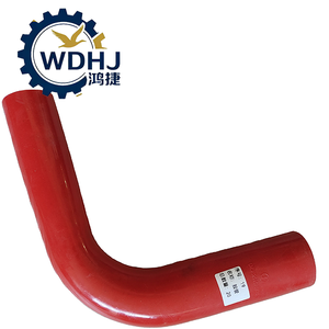 Nuevas piezas de motor di&eacute;sel F3000 manguera de salida de agua DZ93259535815 para manguera de salida de radiador Shacman