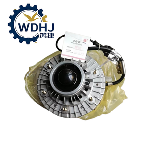 Weichai WP10 محرك الديزل Sinotruk Howo T7H Shacman F2000 F3000 مجموعة قابض المروحة للمركبات الثقيلة حالة جديدة من الصلب 612600061489