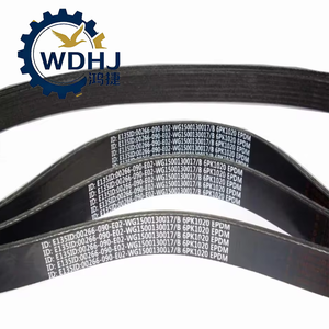 D&acirc;y đai quạt cao cấp 10PK1267 VG1246060088 VG1246060080 AZ1246060088 VG2600020258 d&agrave;nh cho phụ t&ugrave;ng xe tải hạng nặng Shacman Foton FAW