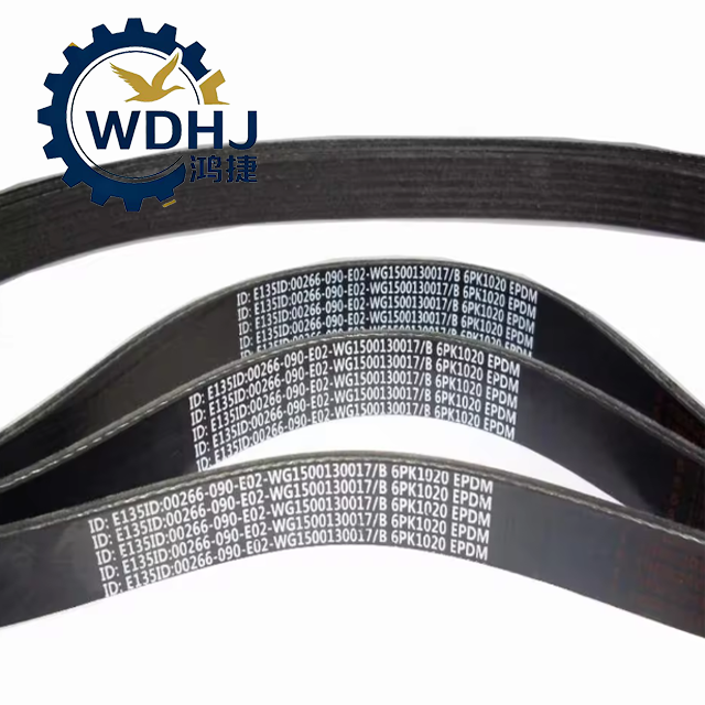 Premium 10PK1267 VG1246060088 VG1246060080 AZ1246060088 VG2600020258 L&uuml;fterriemen f&uuml;r Shacman Foton FAW Heavy Truck Ersatzteile